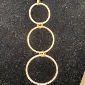 3 hoop necklace